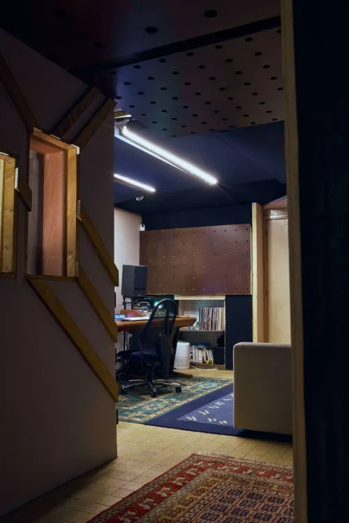 Studio d'enregistrement, à Paris 75019