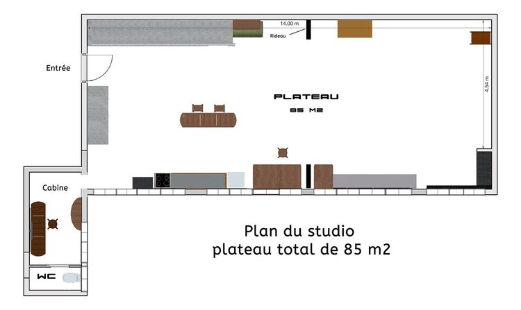 Studio de photo, à Paris 75012