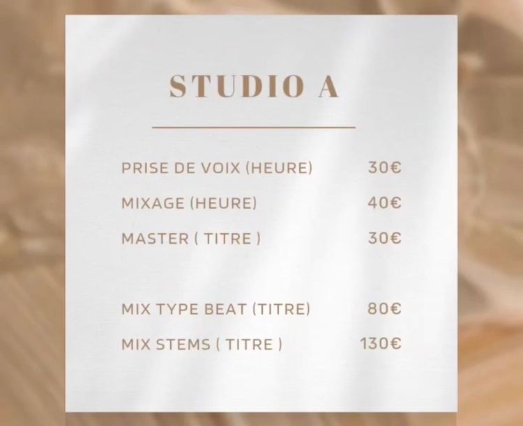 Studio professionnel pour un son parfait à Ivry-sur-Seine, 94200