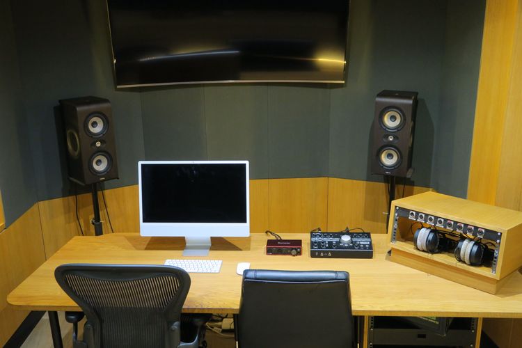 Studio d'enregistrement cosy, à Paris 75010