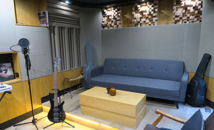 Studio d'enregistrement cosy, à Paris 75010