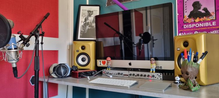 Studio audio moderne et accueillant, idéal pour vos sessions, au Havre 76600