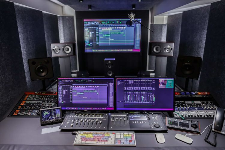 Studio d’enregistrement adapté à tous les styles, dans un cadre agréable à Paris 75015