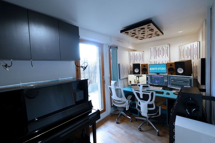 Studio d'enregistrement Chaleureux à Paris, 75019