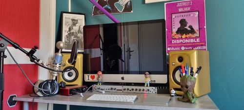 Studio audio moderne et accueillant, idéal pour vos sessions, au Havre 76600